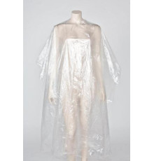 One-time peignoir for dyeing polyethylene 50 pcs