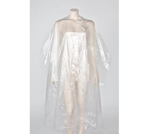 One-time peignoir for dyeing polyethylene 50 pcs