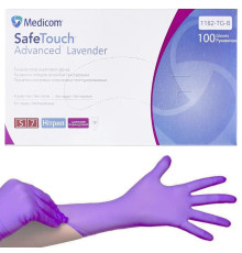 Medicom SafeTouch Advanced S lavender nitrile gloves, 100 pcs