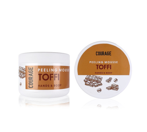 COURAGE Peeling Mousse Toffee 300 ml