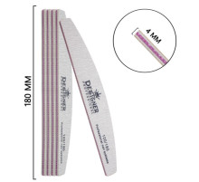Nail file Designer 100/180 crescent