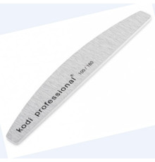 Nail file Kodi Half Gray 100/180 half moon