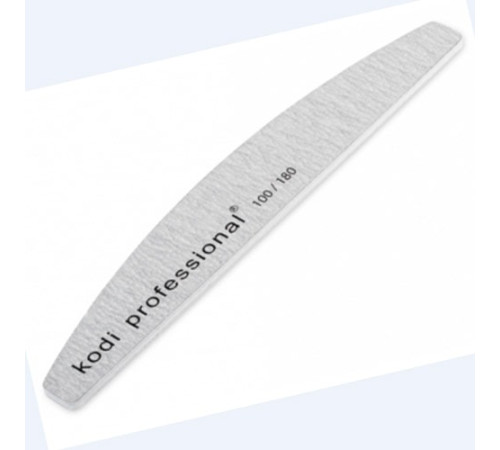Nail file Kodi Half Gray 100/180 half moon