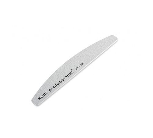Nail file Kodi Half Gray 180/240 half moon
