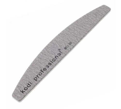 Kodi Half Gray half moon 80/80 nail file