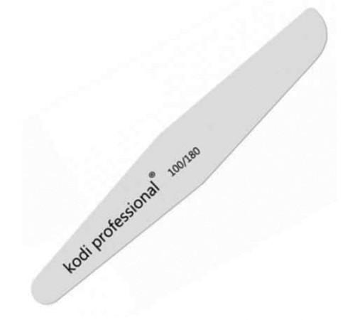 Nail file Kodi Rhombus White 100/180