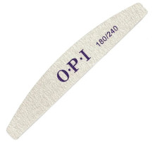 Nail file OPI 180/240 crescent