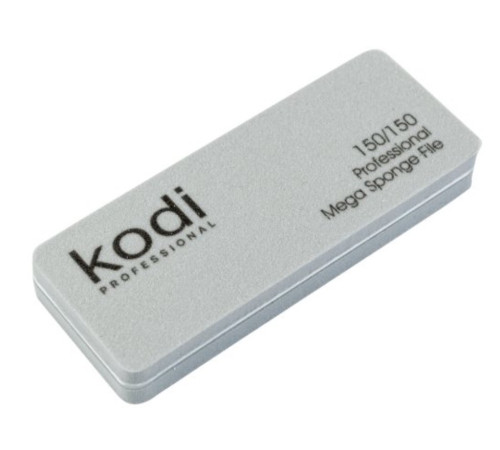 File-buff for nails Kodi mini rectangular gray 150/150 grit