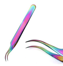 Tweezers Lilly curved chameleon