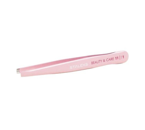 Staleks BEAUTY & CARE 11 TYPE 1 eyebrow tweezers (wide straight edges)