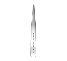 Eyebrow tweezers Staleks EXPERT 10 TYPE 3 wide beveled edges