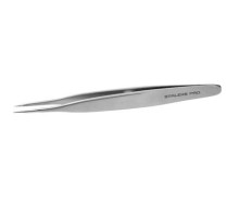 Professional tweezers for eyelashes Staleks EXPERT 40 TYPE 5 (straight)