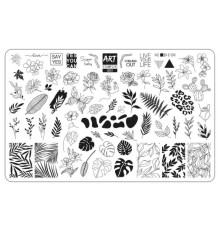 Пластина для стемпінгу Art Stamping 001