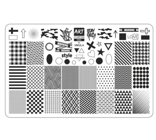 Art Stamping Plate 002
