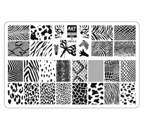 Stamping plate Art Stamping 004