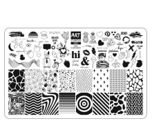 Пластина для стемпінгу Art Stamping 005