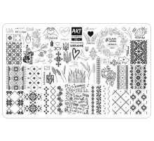 Пластина для стемпінгу Art Stamping 006
