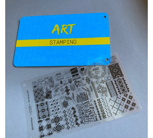 Stamping plate Art Stamping 006