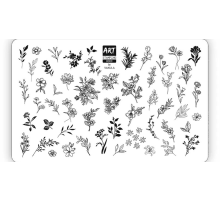 Пластина для стемпінга Art Stamping 009