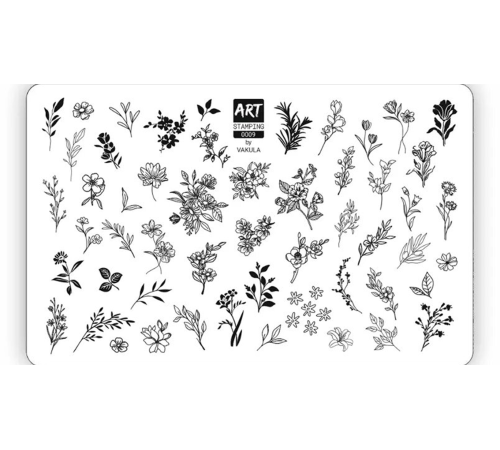 Stamping plate Art Stamping 009