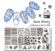 Пластина для стемпінга Celebration BPX-L008