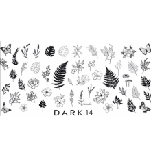 Stamping plate DARK 14