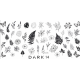 Stamping plate DARK 14