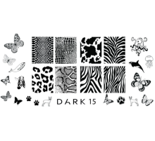 Пластина для стемпінгy DARK 15