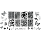 Stamping plate DARK 15