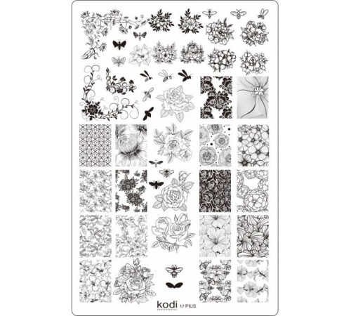 Stamping plate Kodi #17 PLUS
