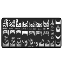 Stamping plate MART 017
