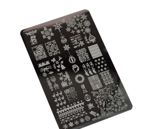 Stamping plate MR 02