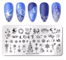 Stamping plate Nicole Diary 281