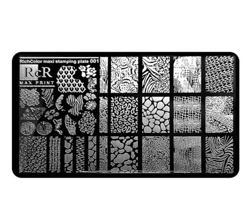 Пластина для стемпінгу RichColor Max Print RcR-01