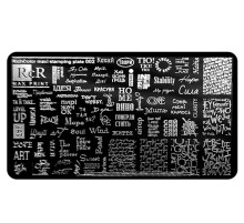 RichColor Max Print RcR-02 Stamping Plate