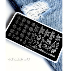 RichColor stamping plate #053