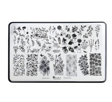 Stamping plate Saga Summer No. 07