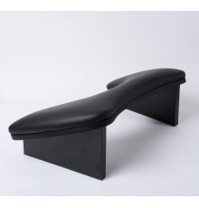 Підлокітник для манікюру Фігурний Light Black, чорний