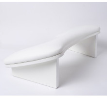 Підлокітник для манікюру Фігурний Light White, білий