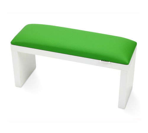 Підлокітник на білих ніжках Green зелений