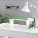 Підлокітник на білих ніжках Green зелений