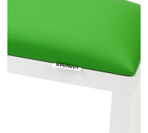 Підлокітник на білих ніжках Green зелений