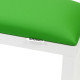 Підлокітник на білих ніжках Green зелений