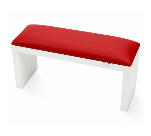 Підлокітник на білих ніжках Red Червоний