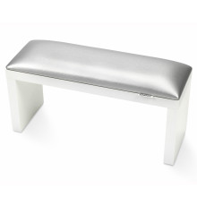 Підлокітник на білих ніжках Silver Срібний