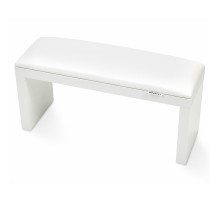 Подлокотник на белых ножках White Белый