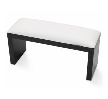 Armrest on black legs White White