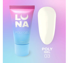 Luna Poly Gel No. 03 in a tube, 30 ml