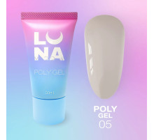 Luna Poly Gel No. 05 in a tube, 30 ml