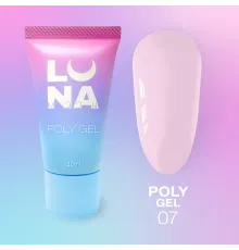 Luna Poly Gel No. 07 in a tube, 30 ml